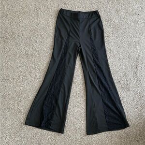 Curvy Black Women's Flared Pants